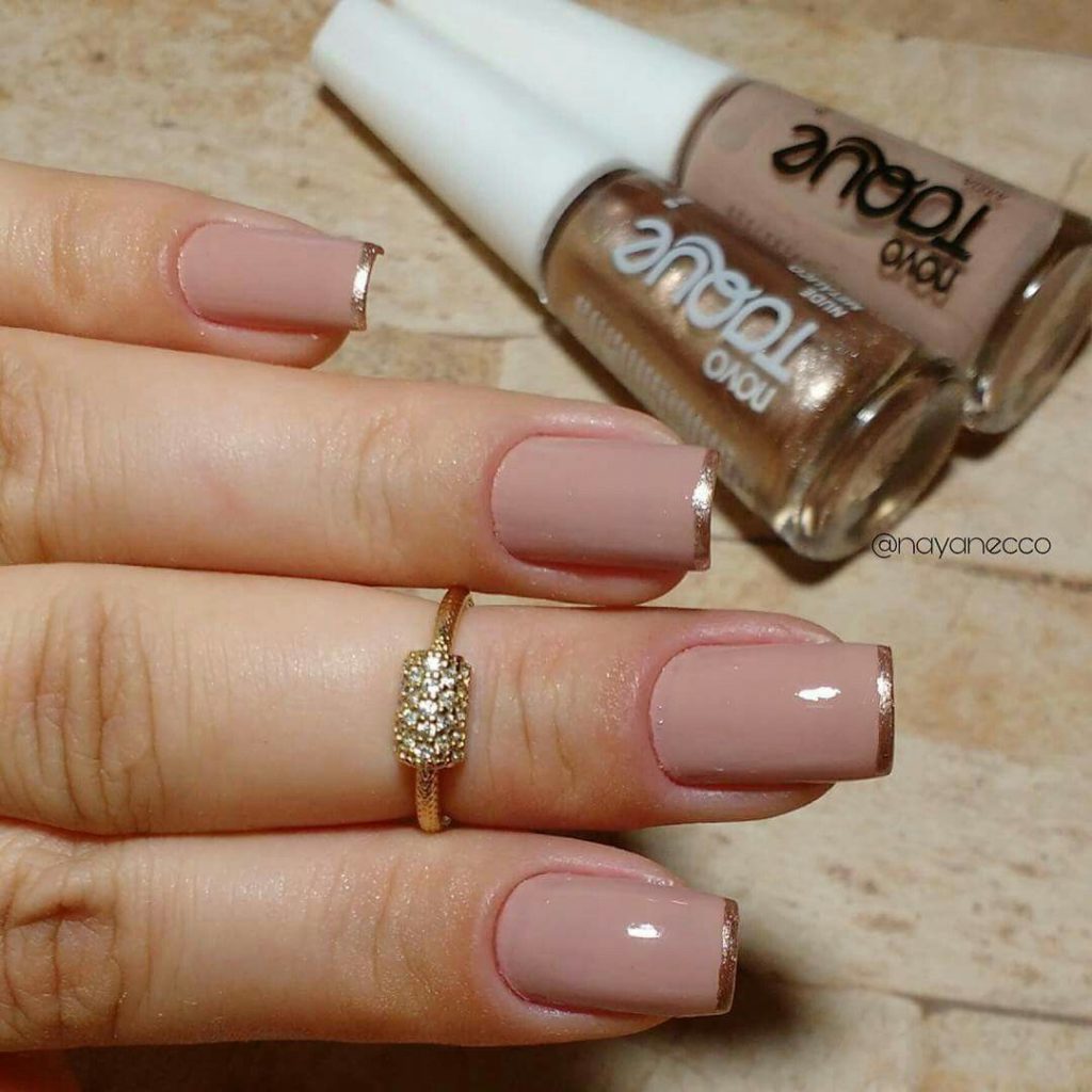 Unhas Decoradas Nude Ideias Fotos E Passos