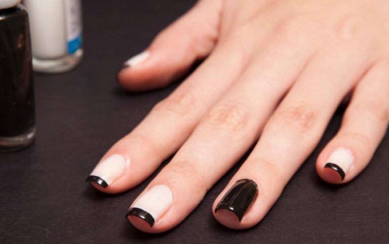 UNHAS DECORADAS PRETO E BRANCO 2019 → FOTOS!!