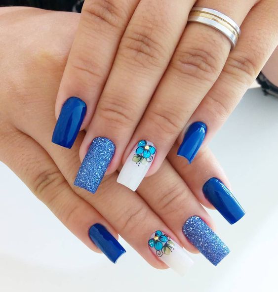 Featured image of post Unhas Azul Decoradas 2020 Veja mais ideias sobre unhas decoradas unhas unha