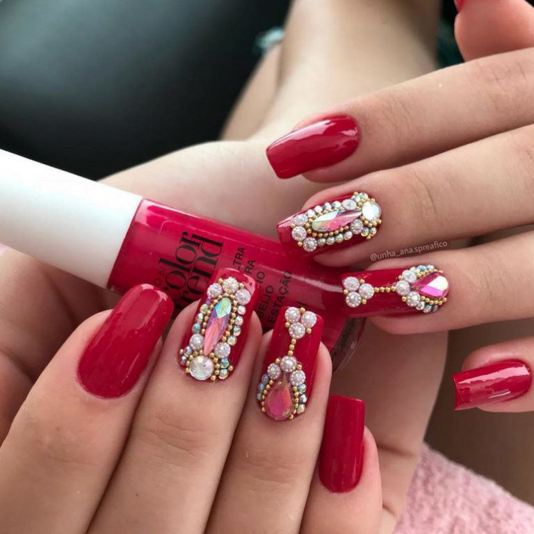 UNHAS DE GEL DECORADAS 2020 Lindas Fotos e DICAS!