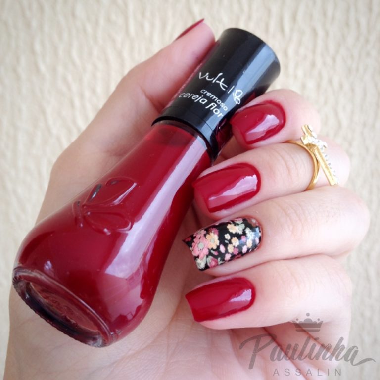 UNHAS DECORADAS BORDÔ 2020 → Tendências, Dicas, FOTOS
