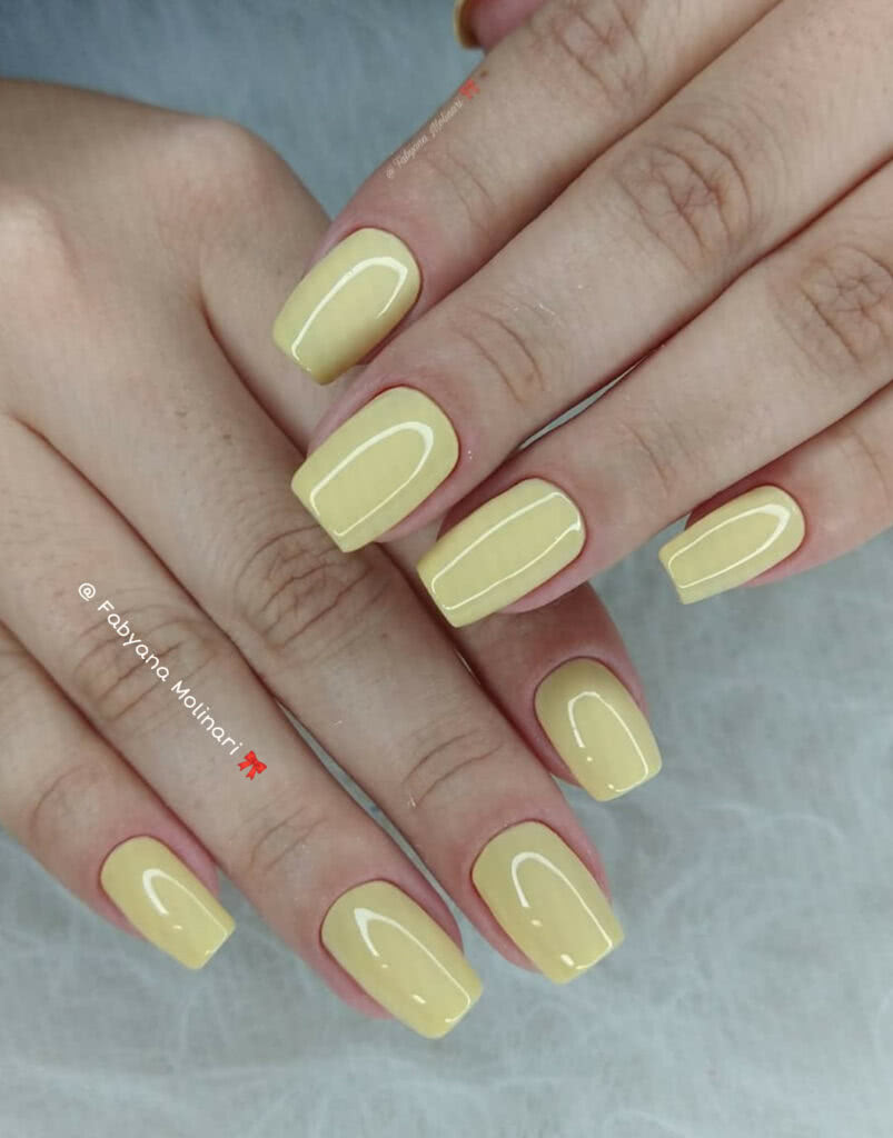 30 Unhas amarelas decoradas para você se inspirar - UNHAS DECORADAS