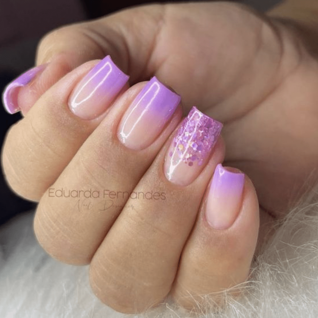 Unhas lindas decoradas em nuances de Roxo e Lilás - Dicas e galeria de ...